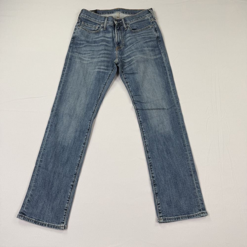 Abercrombie & Fitch Jeans Mens 28X30 Blue  Kennan Straight Denim Stretch